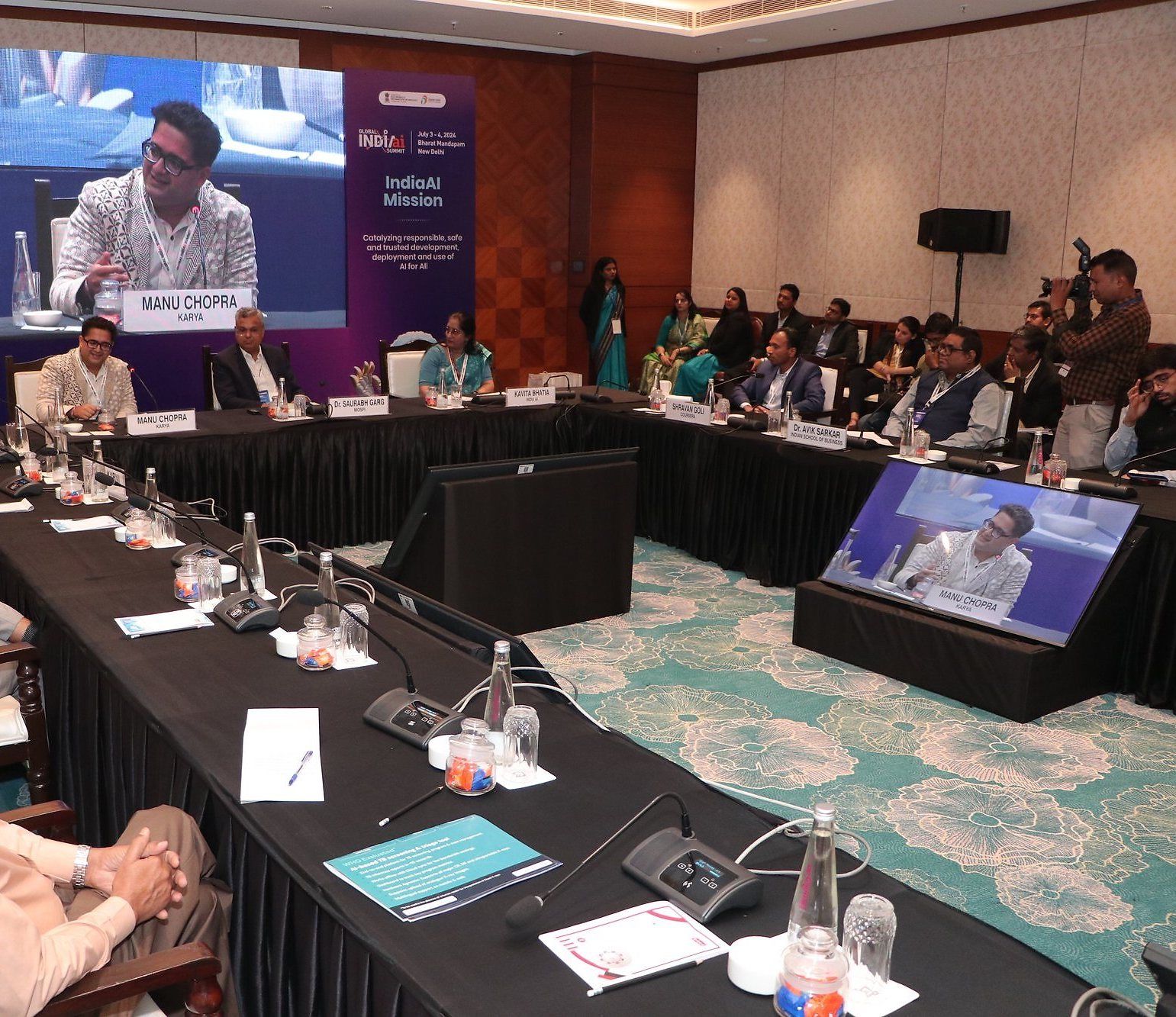 Karya highlighted at Global India AI summit